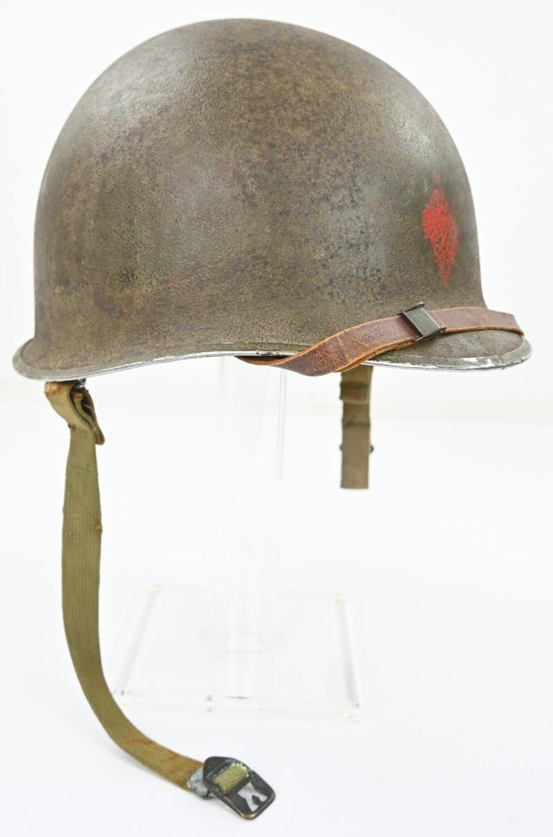 US WW2 5th Infantry Division Combat Helmet