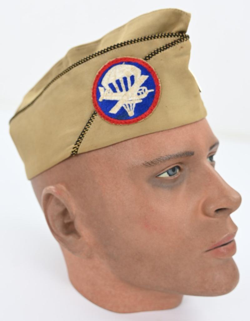US WW2 Paratrooper Officer Summer Garrison Cap