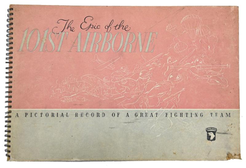 US WW2 101st Airborne Division/ 506th Parachute Infantry Regiment Scrapbook 'Epic'.