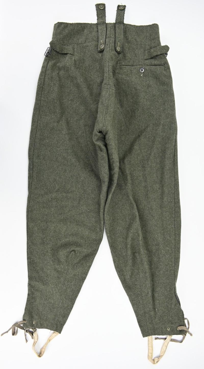 German WH/SS M43  EM Combat Trousers