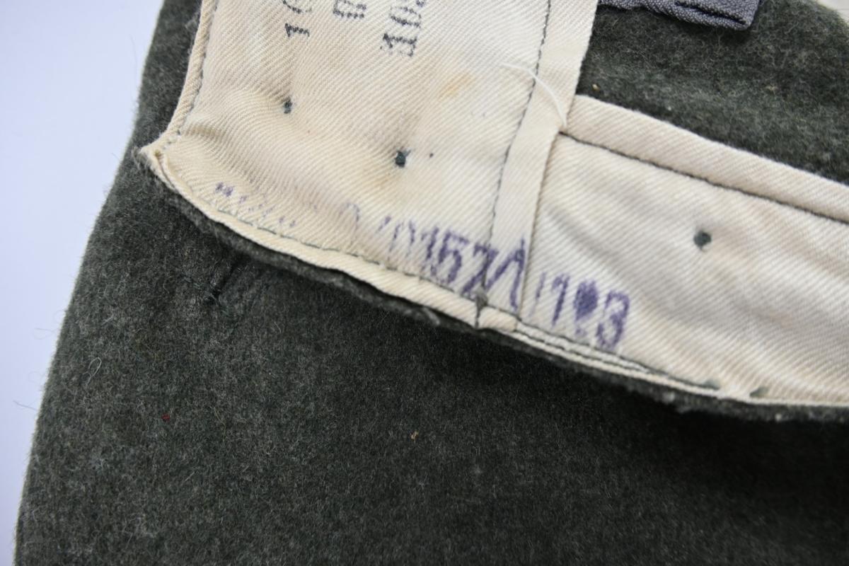 German WH/SS M43  EM Combat Trousers