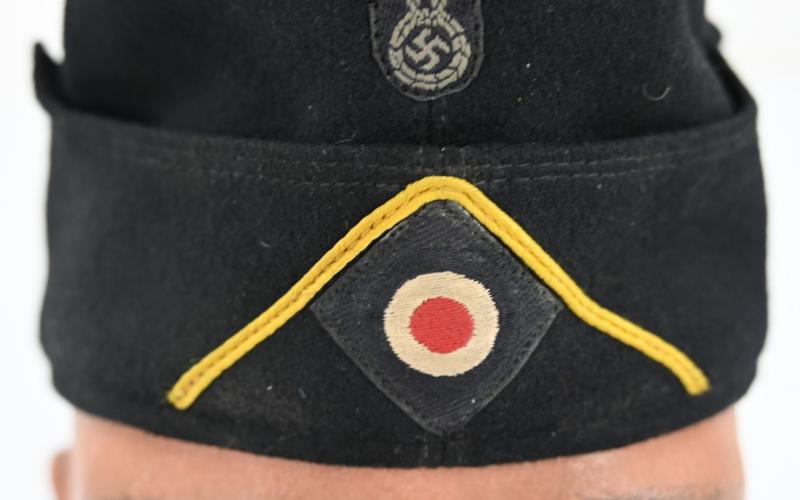 German WH Panzer Side Cap for Aufklärung/Reconnaissance Troops