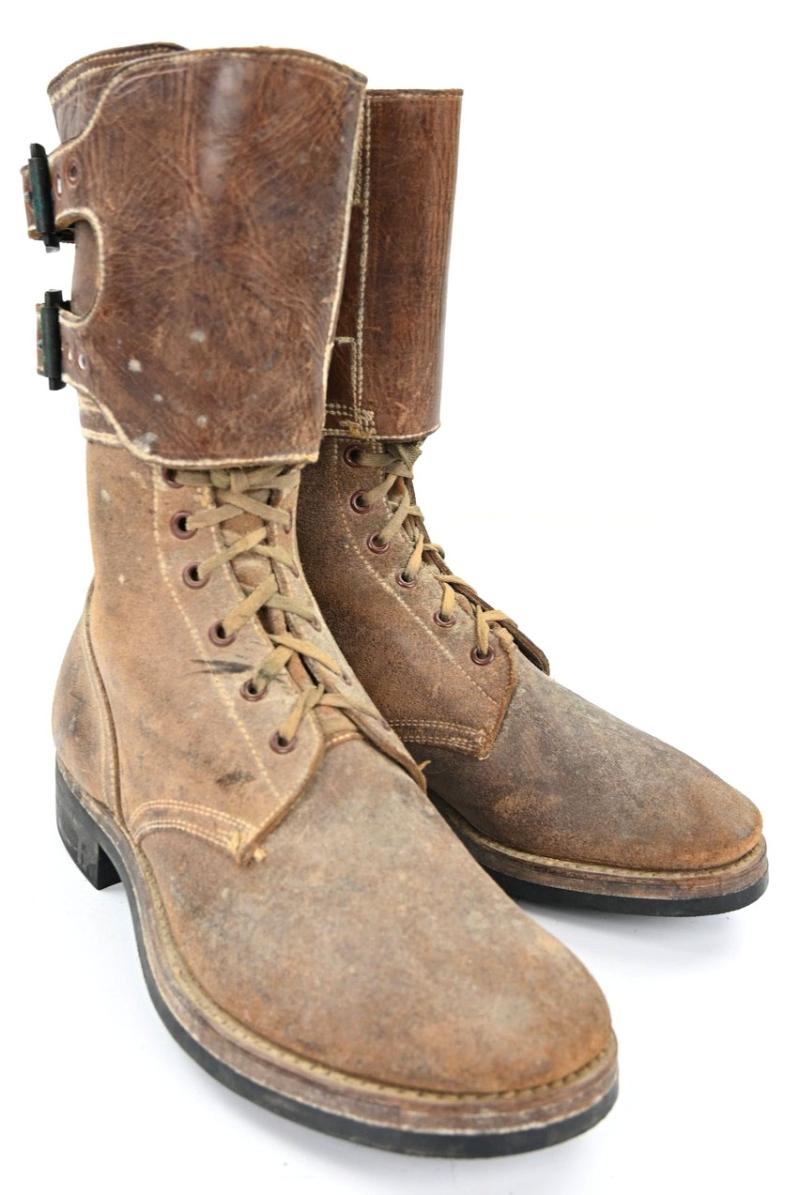 US WW2 Double Buckle Combat Boots