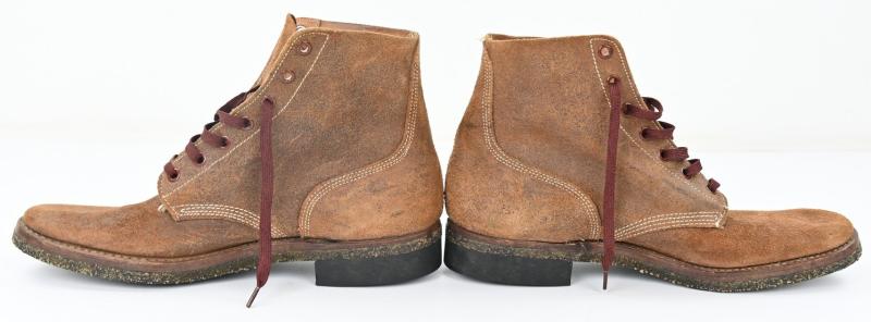USN WW2 Service Boots 'Rough-Outs'