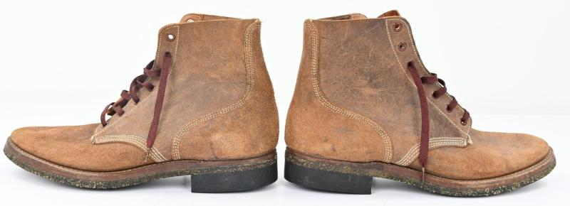USN WW2 Service Boots 'Rough-Outs'