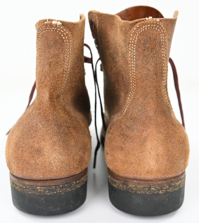 USN WW2 Service Boots 'Rough-Outs'