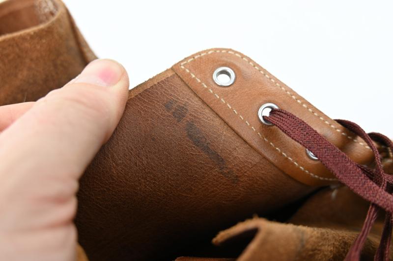 USN WW2 Service Boots 'Rough-Outs'