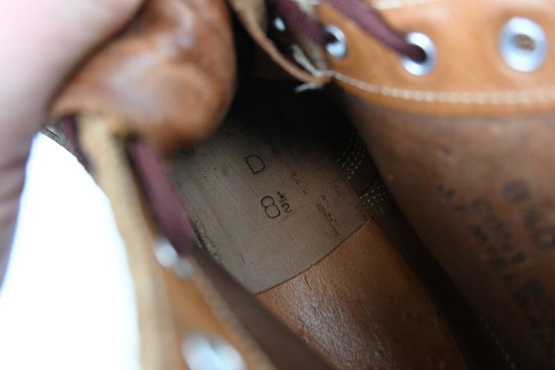USN WW2 Service Boots 'Rough-Outs'