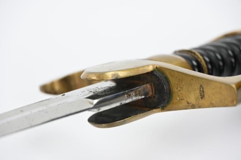 German WH NCO Army Dove Head Sword 'C.E./39'