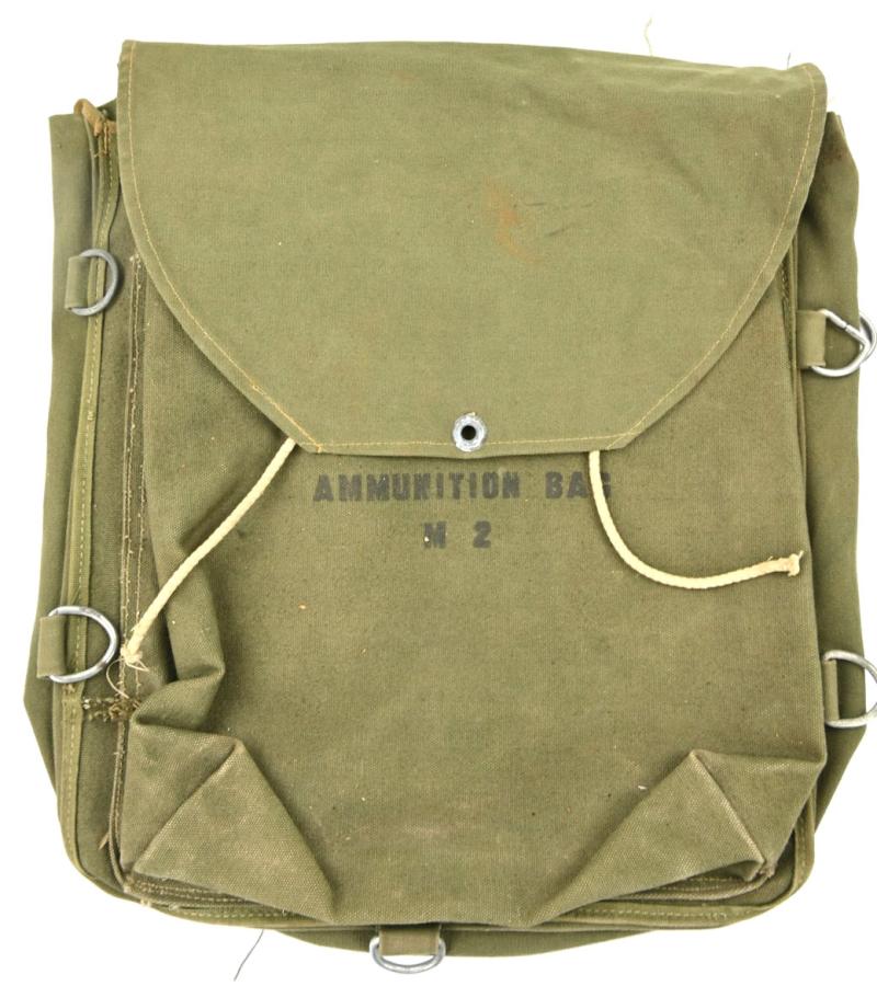 US WW2 M2 Ammunition Bag Backpack