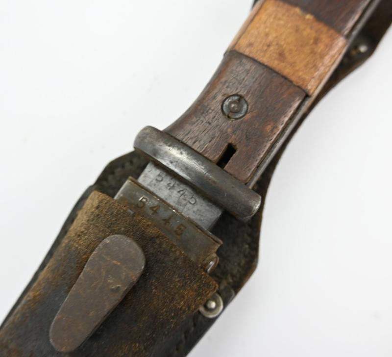 German K98 Bayonet with Frog and Matching Numbers '43ASW'