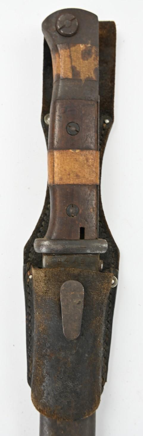 German K98 Bayonet with Frog and Matching Numbers '43ASW'