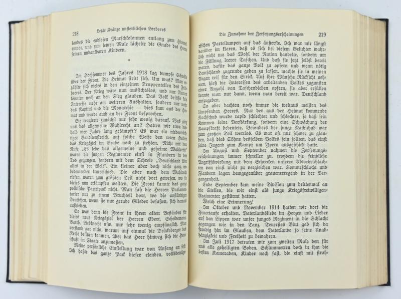 German Adolf Hitler Mein Kampf Book 1934