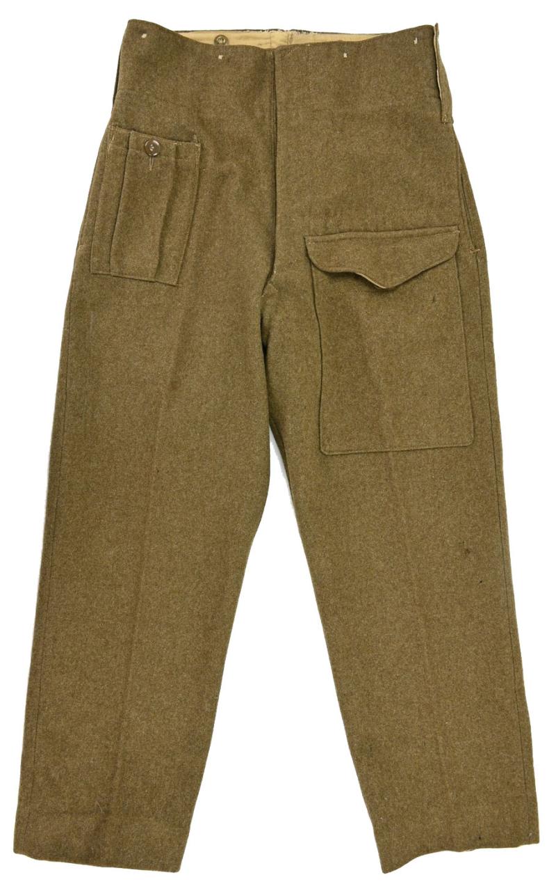British WW2 P37 Battledress Trousers Serge.