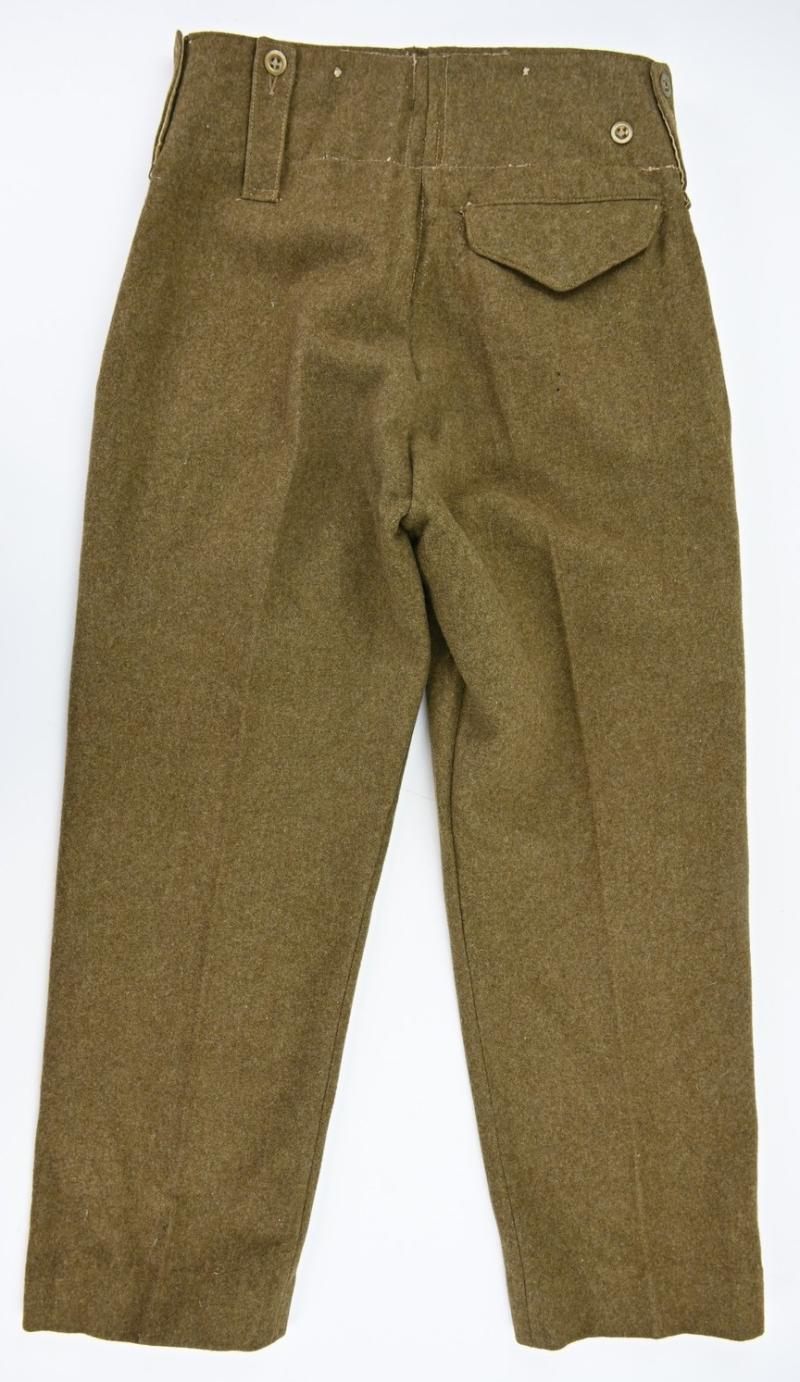 British WW2 P37 Battledress Trousers Serge.