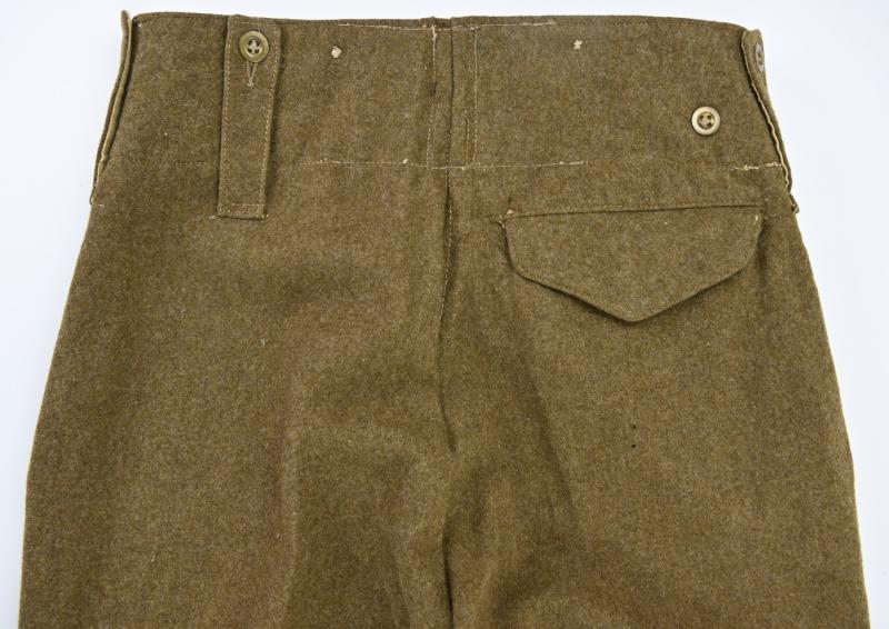 British WW2 P37 Battledress Trousers Serge.