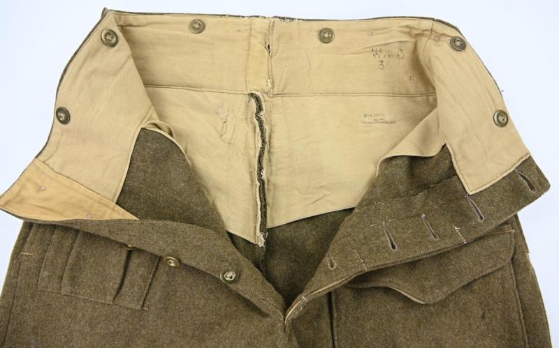 British WW2 P37 Battledress Trousers Serge.