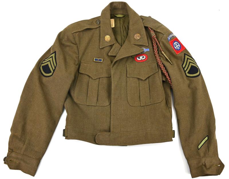 US WW2 82nd Airborne Division 505th PIR IKE Service Jacket