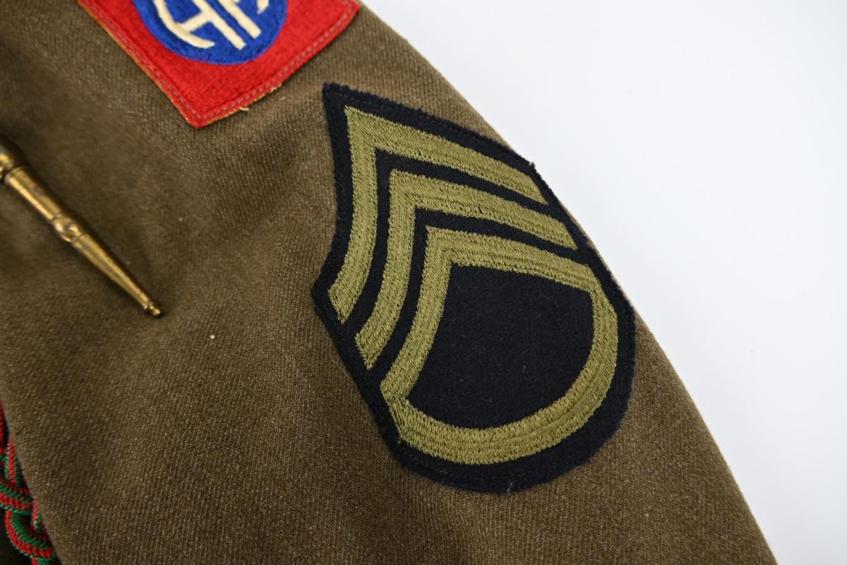 US WW2 82nd Airborne Division 505th PIR IKE Service Jacket