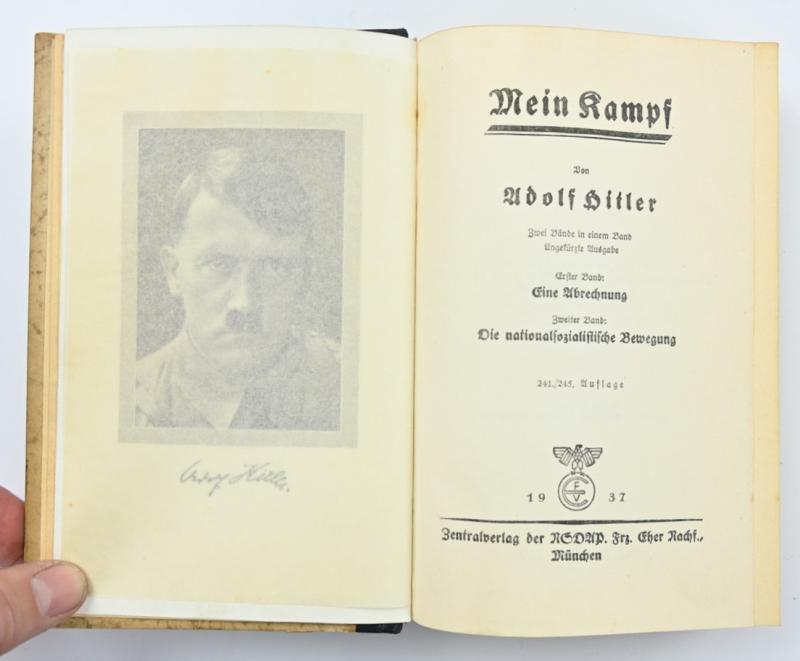 German Adolf Hitler Mein Kampf Book 'Hohenlimburg'