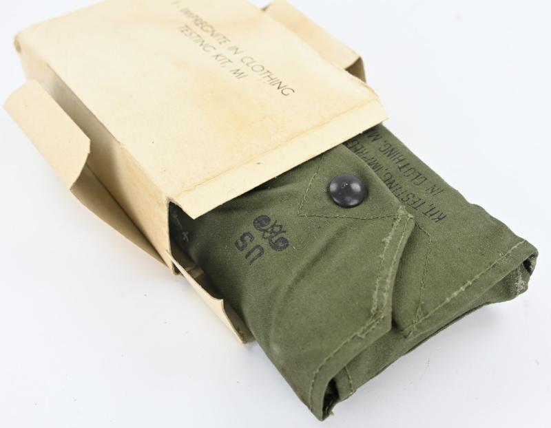 US WW2 Impregnite in Clothing Testing Kit Chemical Warfare