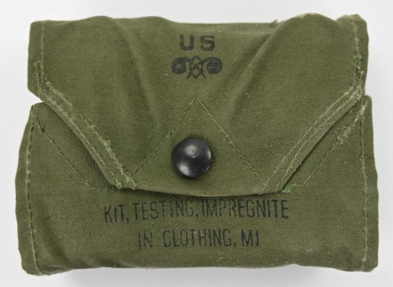 US WW2 Impregnite in Clothing Testing Kit Chemical Warfare