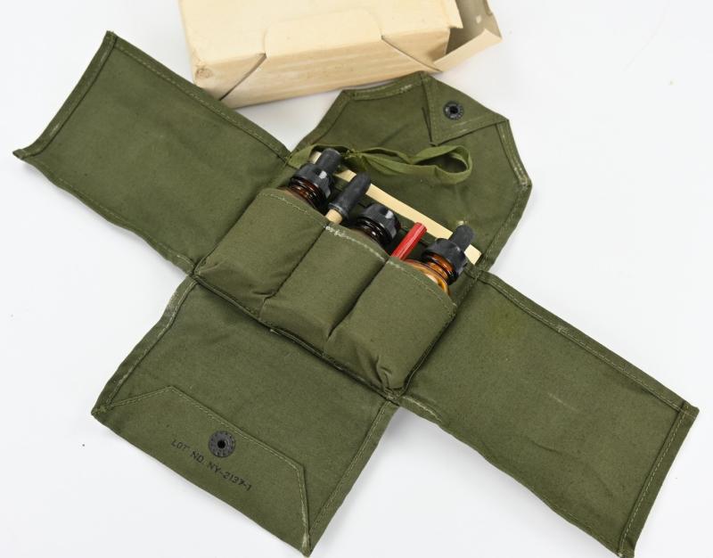 US WW2 Impregnite in Clothing Testing Kit Chemical Warfare