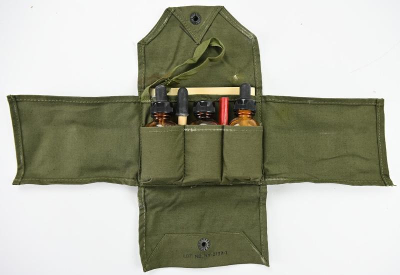 US WW2 Impregnite in Clothing Testing Kit Chemical Warfare