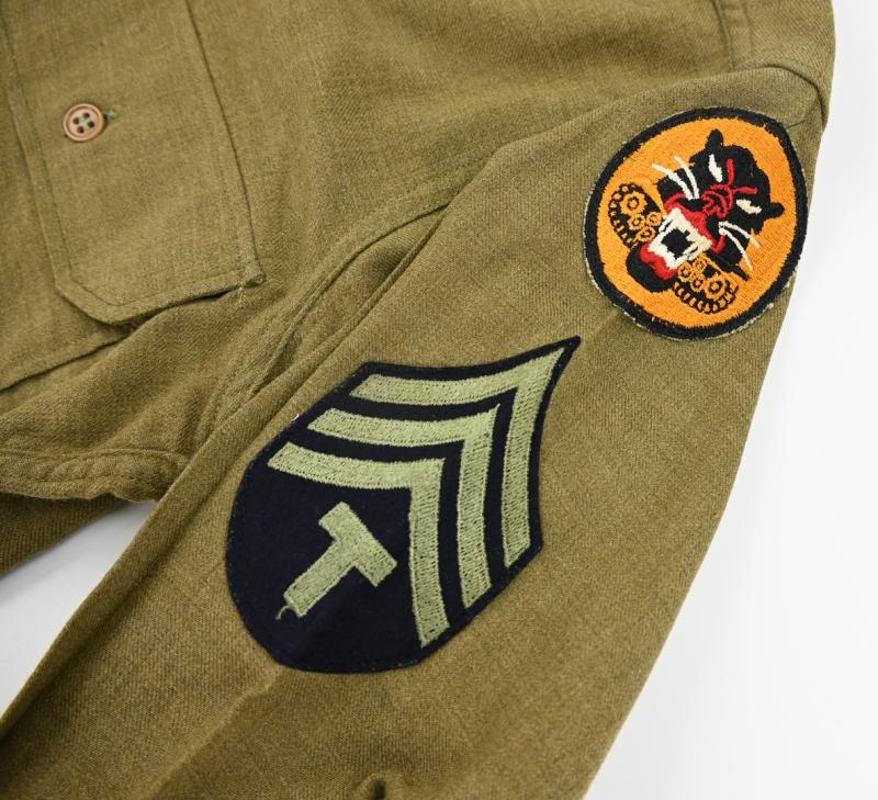 US WW2 813th Tank Destroyer Grouping 'William H. Carr'