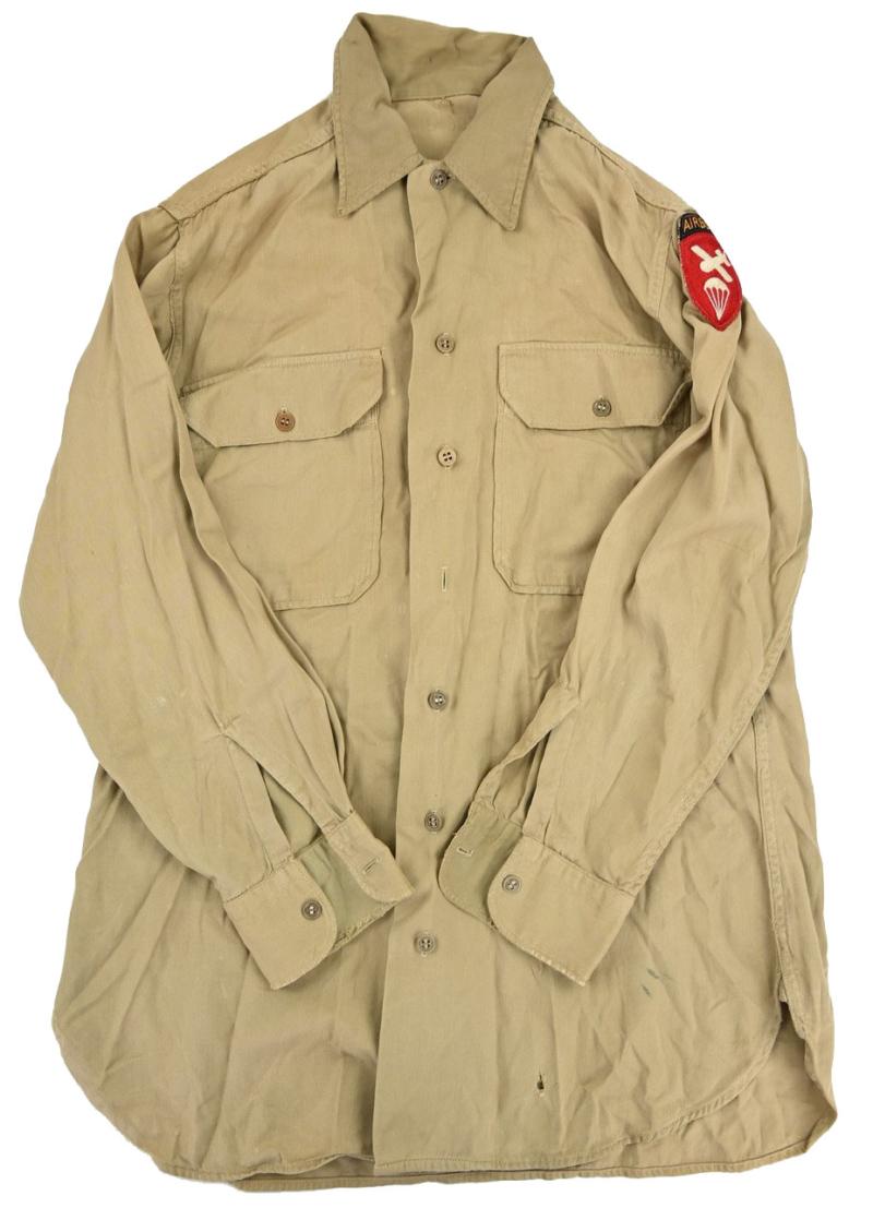 US WW2 Enlisted Men Shirt Airborne Command
