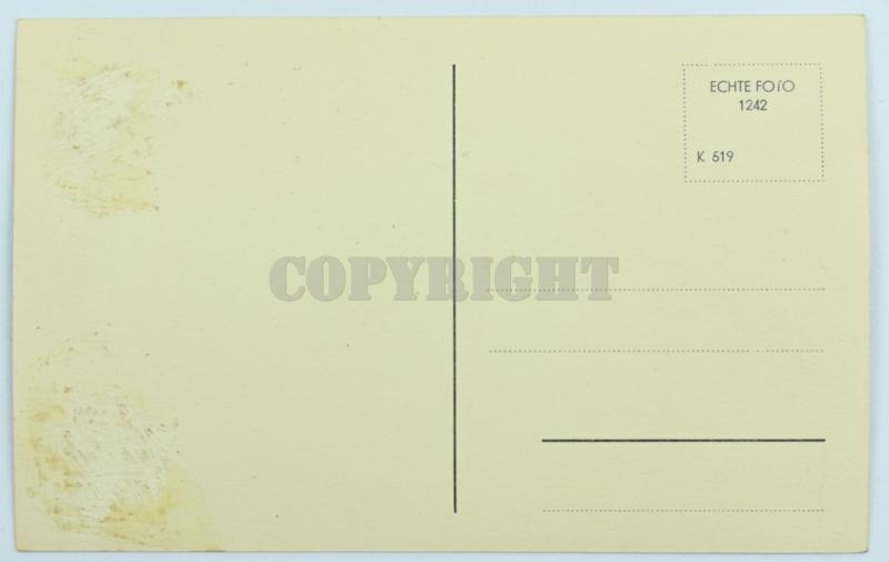 Dutch NSB Postcard 'Arie Johannes Zondervan'