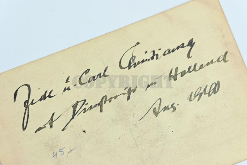 German Picture 'Friedrich Christiansen' in Holland