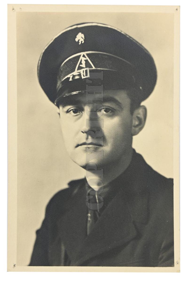 Dutch NSB Postcard 'Cornelis van Geelkerken'