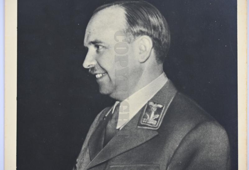 German NSDAP Postcard Generalkommissar 'Fritz Schmidt'