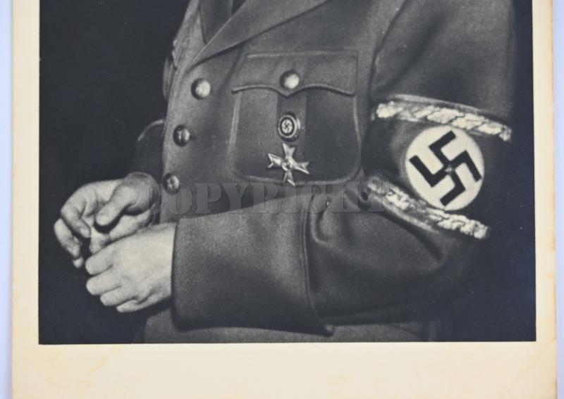German NSDAP Postcard Generalkommissar 'Fritz Schmidt'