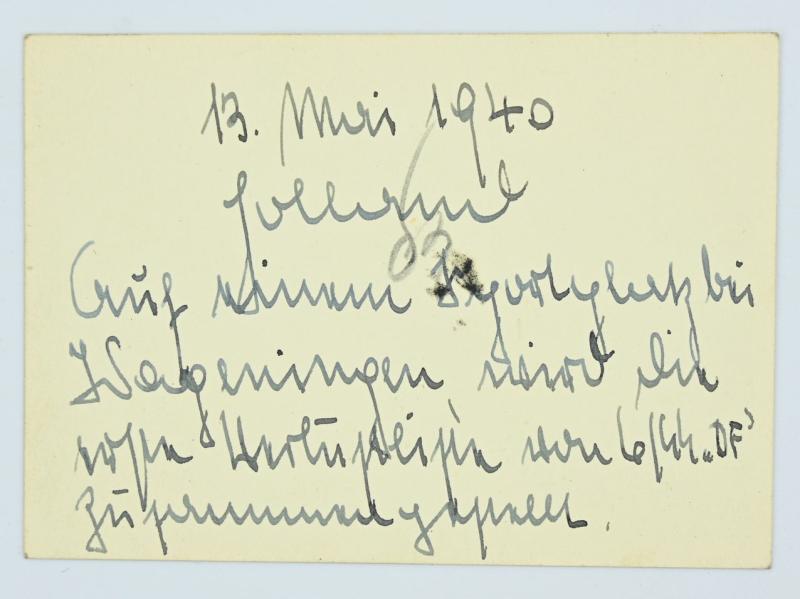 German SS-VT Regiment 'Der Fuhrer' Picture 13 May 1940