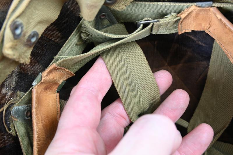 US WW2 M1 Helmet Liner '1st Lieutenant'