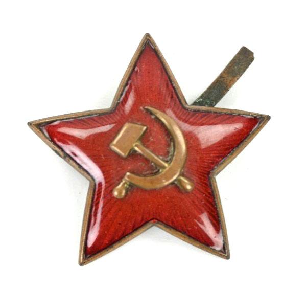 Sovjet Russian Army Cap badge Star