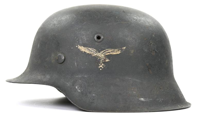 German LW M42 SD Combat Helmet