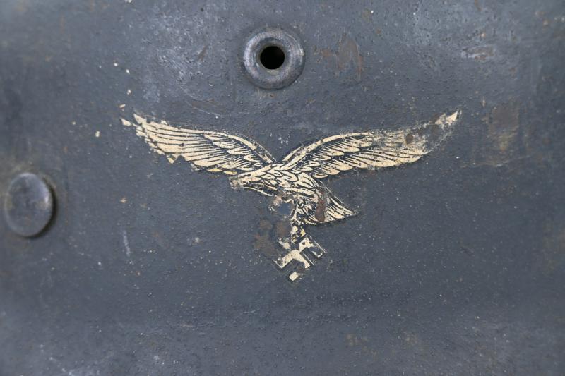 German LW M42 SD Combat Helmet