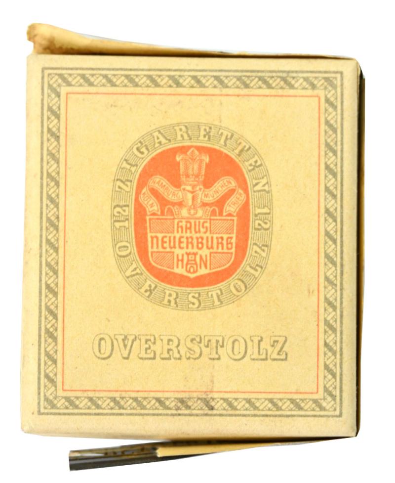 German Third Reich Period 'Overstolz' Cigarets