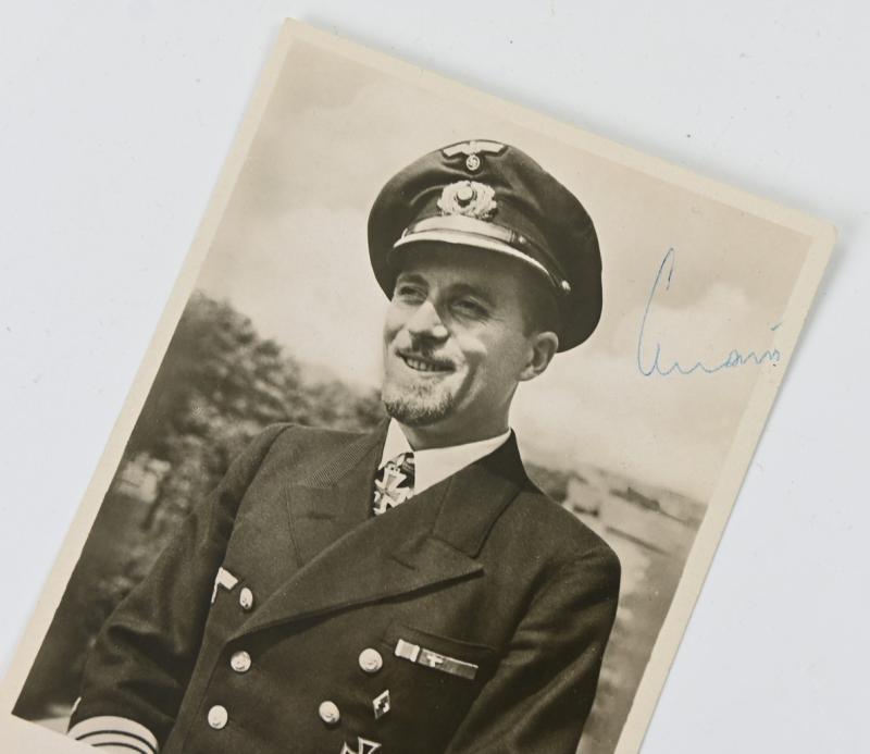 Signature of KM Knight's Cross Recipient 'Hans-Werner Kraus'