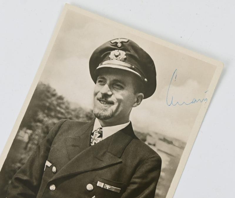 Signature of KM Knight's Cross Recipient 'Hans-Werner Kraus'