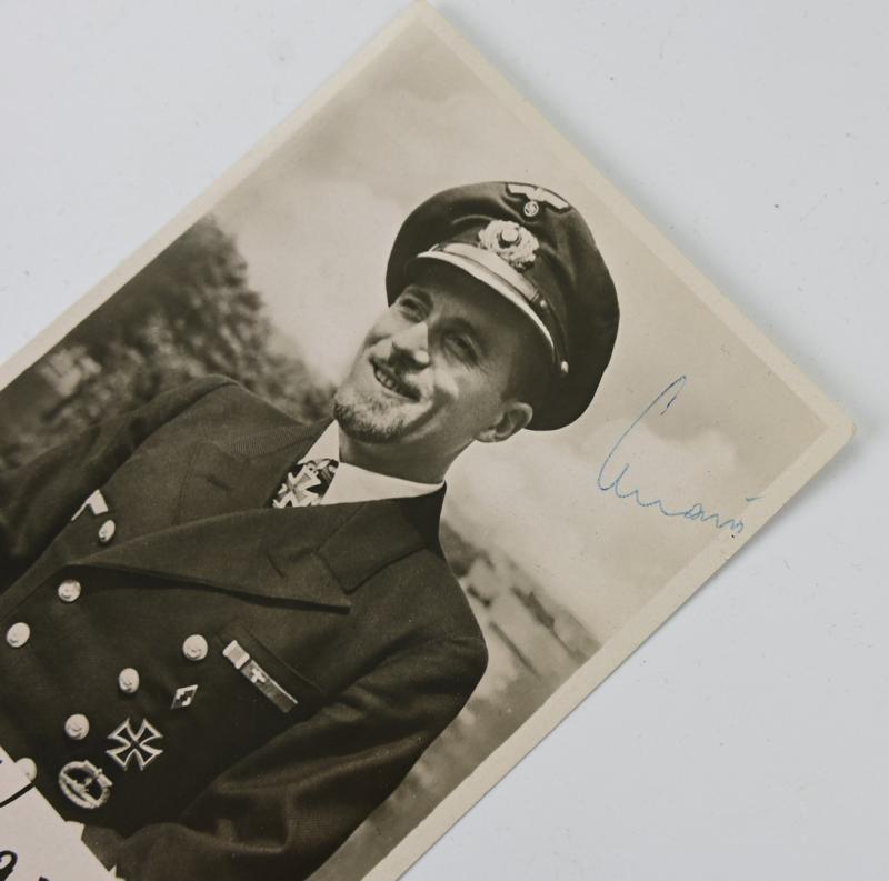 Signature of KM Knight's Cross Recipient 'Hans-Werner Kraus'