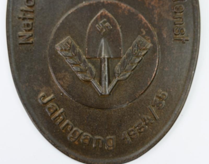 German RAD Wall Plaque Abt. 5/201 Karthaus