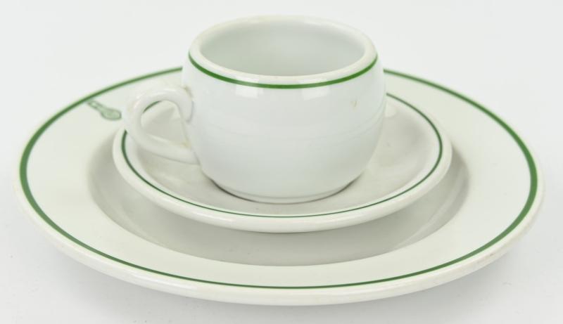 German Third Reich Period 'IG Farben' Canteen Porcelain