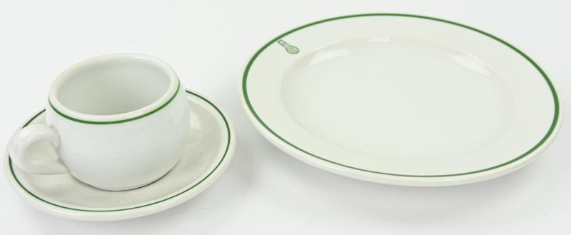 German Third Reich Period 'IG Farben' Canteen Porcelain