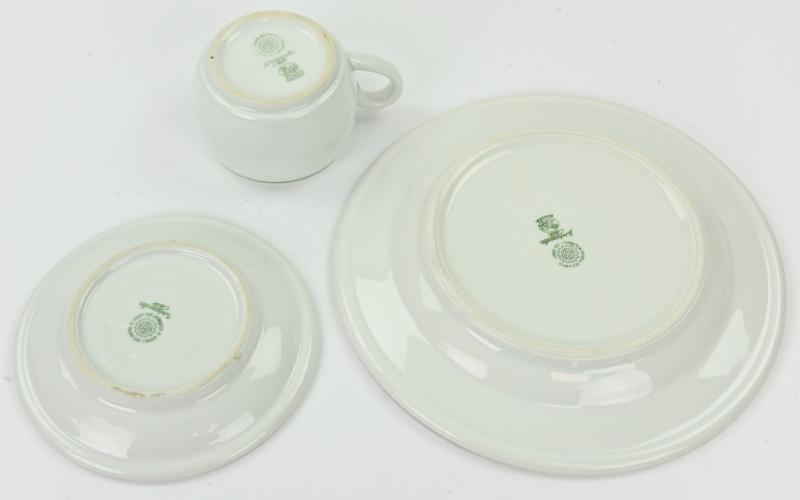 German Third Reich Period 'IG Farben' Canteen Porcelain