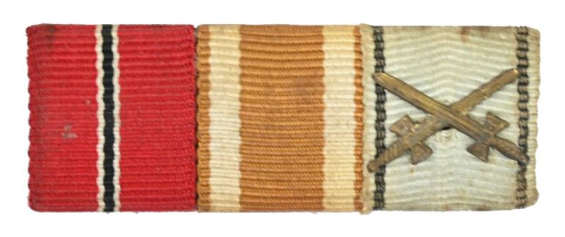 German WH 3-Piece Ribbonbar