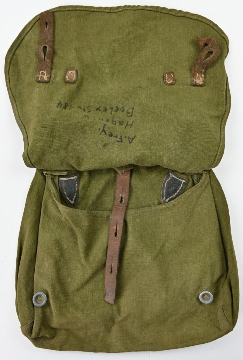 German WH Named & Matching Equipment Set